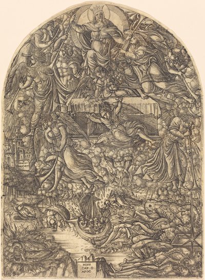 The Opening of the Seventh Seal by Jean Duvet