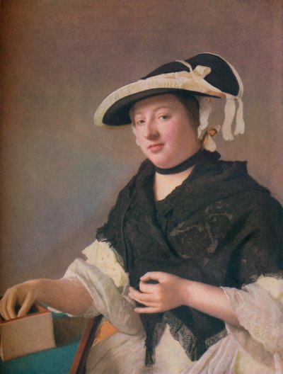 Lady Fawkener by Jean Étienne Liotard