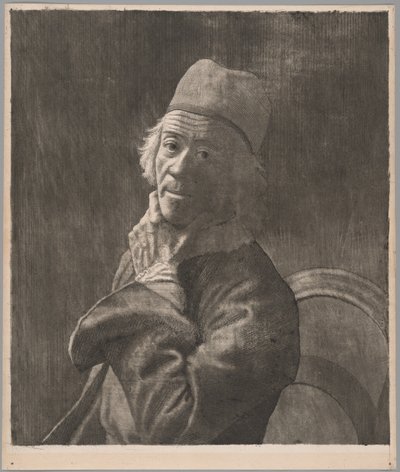 The Large Self-Portrait by Jean Étienne Liotard