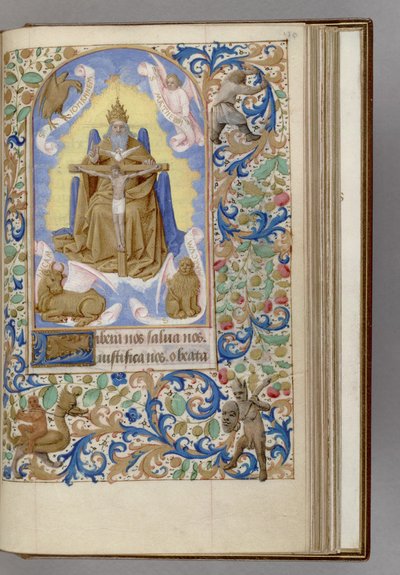 Gnadenstuhl Book of Hours, 1450-1499 by Jean Fouquet