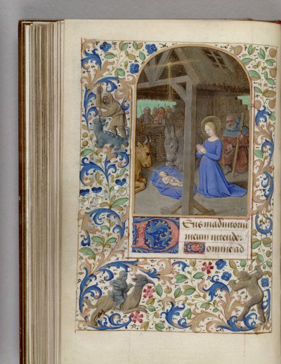 Nativity Book of Hours by Jean Fouquet