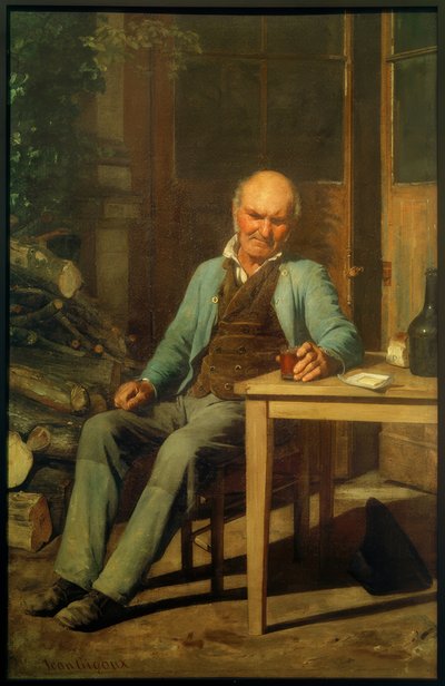 The Old Lecour by Jean Francois Gigoux
