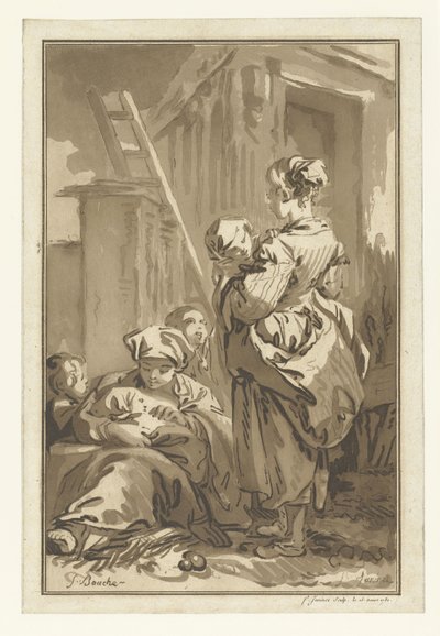 The Nurses by Jean Francois Janinet