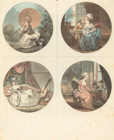 The Hours of the Day by Jean Francois Janinet