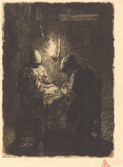 Evening by Jean Francois Millet