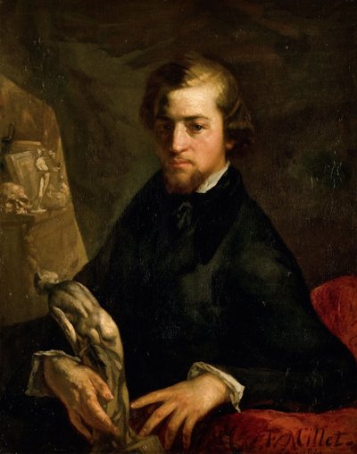 Portrait of Charles-André Langevin by Jean Francois Millet