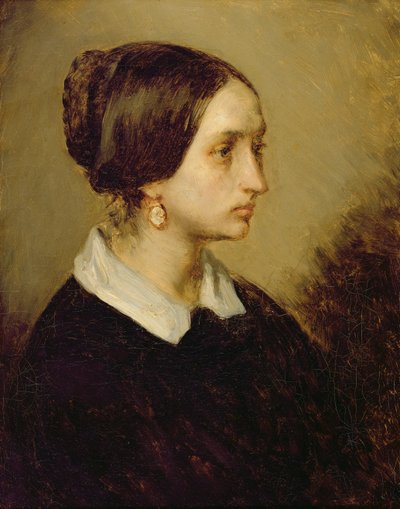 Portrait of Madame Ono, 1844 by Jean Francois Millet