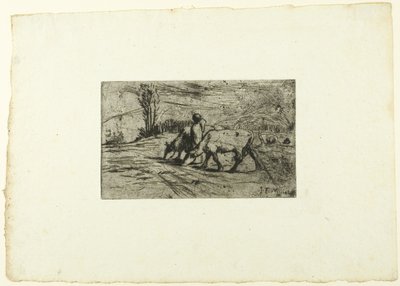 The Two Cows by Jean Francois Millet