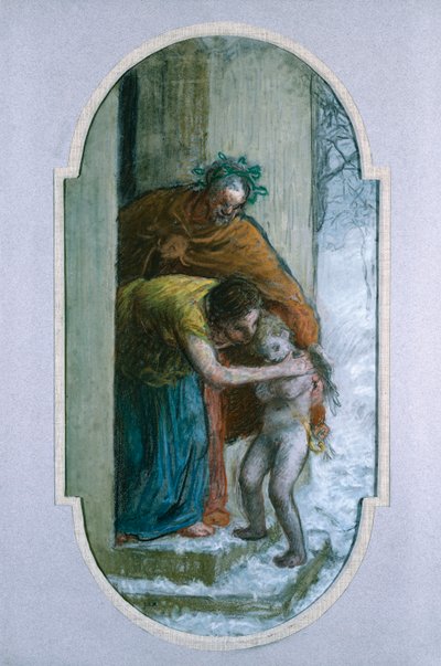 Winter, c.1864 by Jean Francois Millet