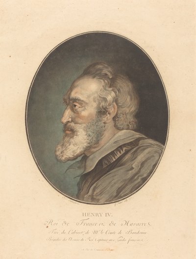 Henry IV by Jean François Janinet after Sir Peter Paul Rubens