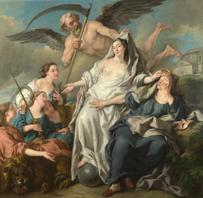 Time Unveiling Truth by Jean François de Troy