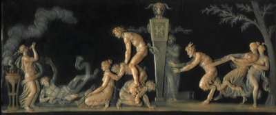 The Game of Leap Frog by Jean Guillaume Moitte