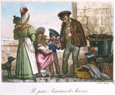 The Little Chestnut Connoisseurs, c.1810-20 by Jean Henri Marlet