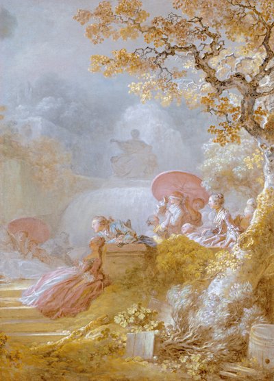 Blindmans Buff (Le Colin-Maillard) c.1755-80 by Jean Honore Fragonard