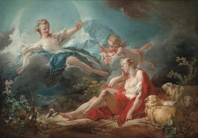 Diana and Endymion by Jean Honore Fragonard