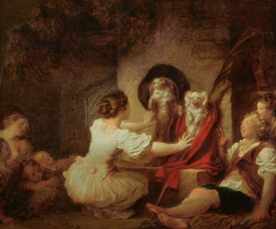 Education is All by Jean Honore Fragonard
