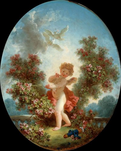 Love on Sentinel by Jean Honore Fragonard