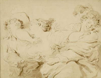 The Slap by Jean Honore Fragonard