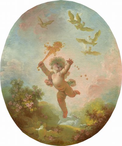 Love as Folly by Jean Honore Fragonard
