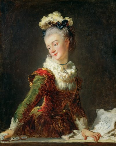 Marie-Madeleine Guimard (1743-1816) by Jean Honore Fragonard