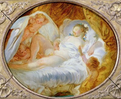 Oil on canvas by Jean Honore Fragonard