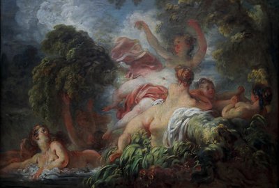 The Bathers by Jean Honore Fragonard