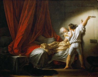 The Bolt by Jean Honore Fragonard