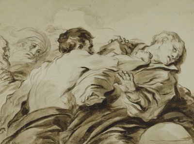 The Attack by Jean Honore Fragonard