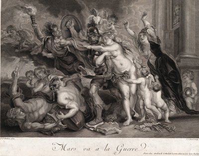 Mars Goes to War by Jean Jacques Avril