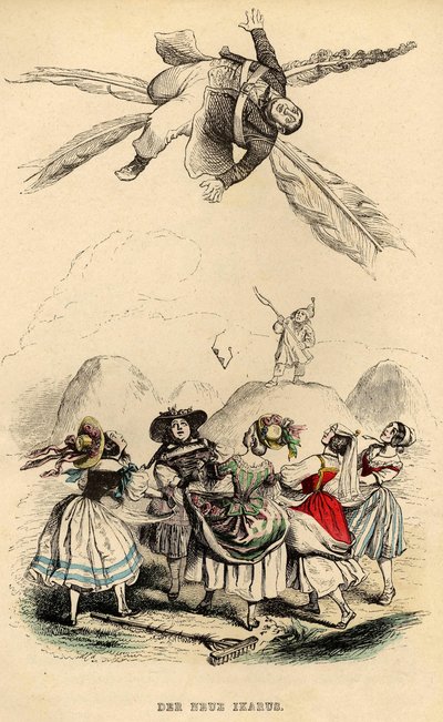 The new Icarus by Jean Jacques Grandville