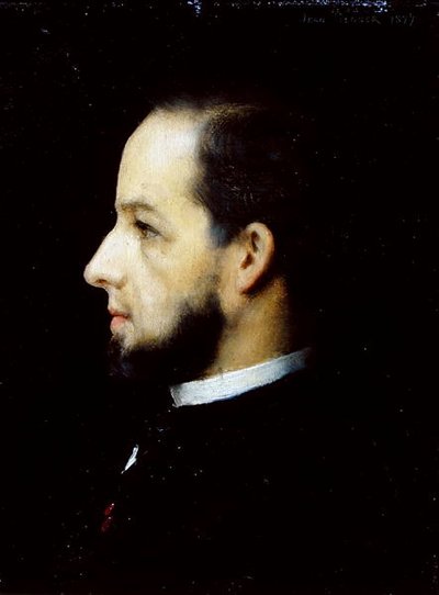 Portrait of Jean Benner (1836-1906) by Jean Jacques Henner