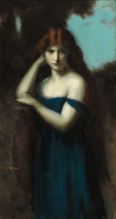 Standing Woman by Jean Jacques Henner