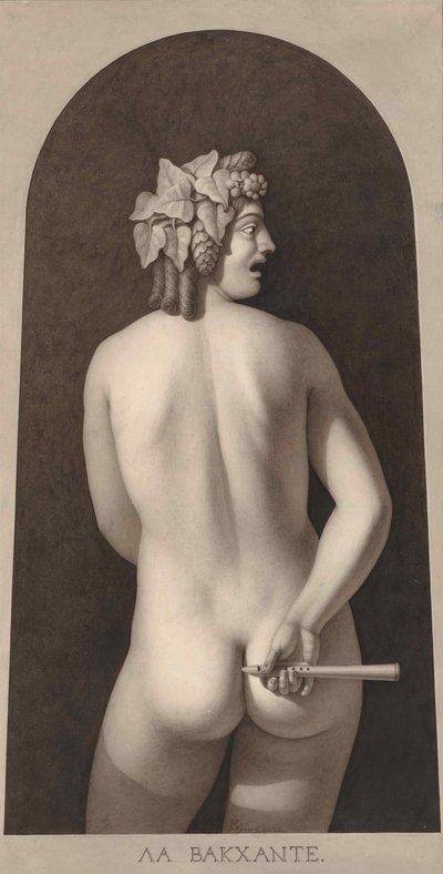 The Bacchante by Jean Jacques Lequeu