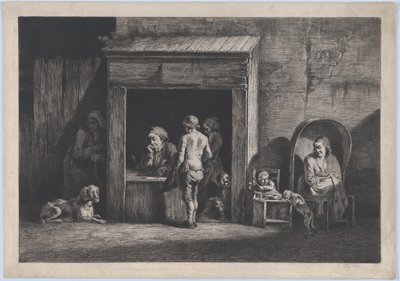 Public Writer, 1790 by Jean Jacques de Boissieu