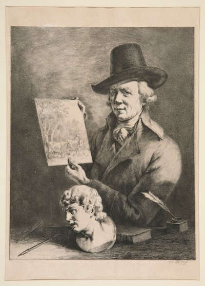 Self-Portrait by Jean Jacques de Boissieu