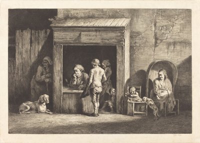 The Public Scribe by Jean Jacques de Boissieu