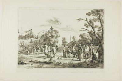 The Village Festival by Jean Jacques de Boissieu