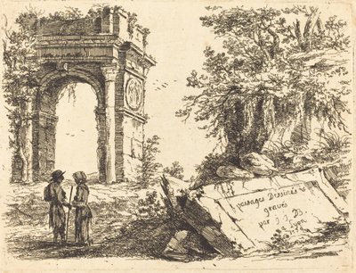Triumphal Arch by Jean Jacques de Boissieu