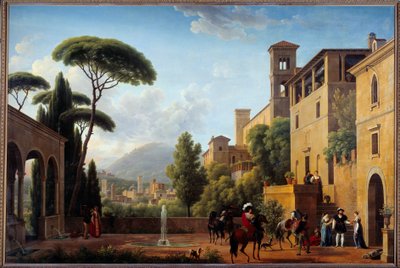 Departing from Bayard de Brescia by Jean Joseph Bidault