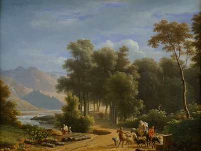 Landscape by Jean Joseph Xavier Bidauld