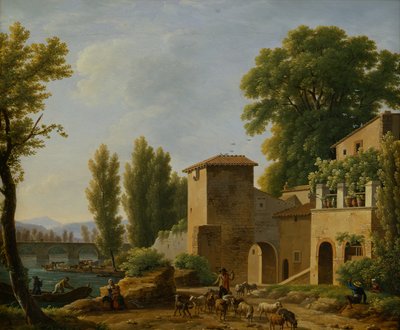 Landscape by Jean Joseph Xavier Bidauld