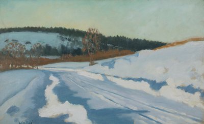 Snow in Sunshine by Jean Laurent Challié