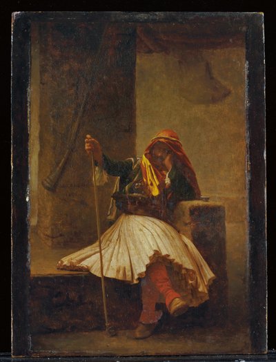 Arnaute Drinking, 1896 by Jean Leon Gerome