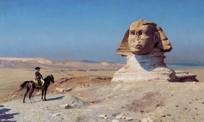Bonaparte Before the Sphinx by Jean Leon Gerome