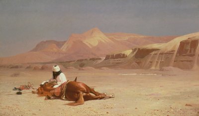 In the Desert by Jean Leon Gerome