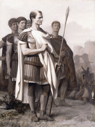Julius Caesar and his Staff by Jean Leon Gerome