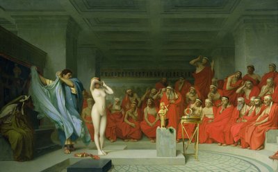 Phryne before the Areopagus by Jean Leon Gerome