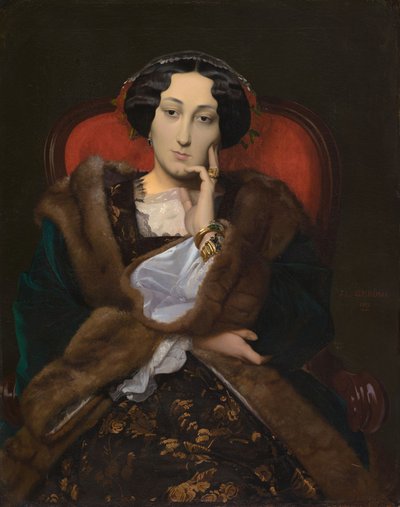 Portrait of a Woman by Jean Leon Gerome