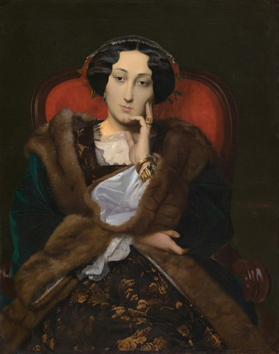 Portrait of a Woman, 1851 by Jean Leon Gerome