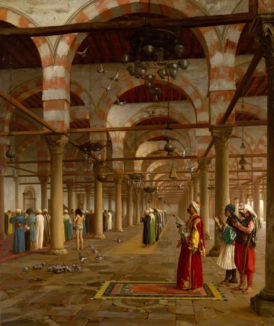 Prayer in the Mosque, 1871 by Jean Leon Gerome